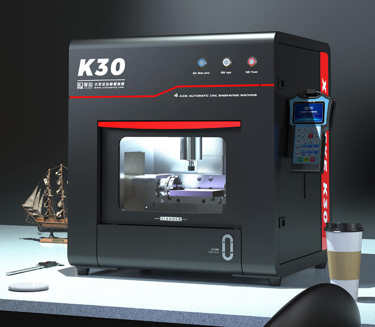 502-Bigger K30 Third Generation Fully Automatic Small Dental Cutting Machine Class II 1-Year Warranty.jpg